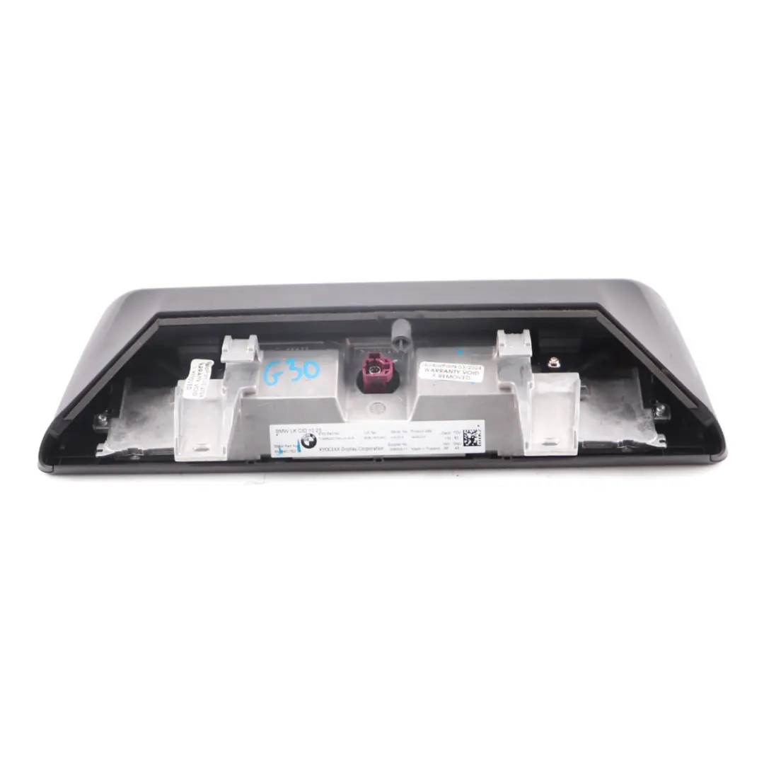 Dashboard Central Information Display 10,25" On Board Monitor to BMW G30 with Part number 9826394 BMW G30 Dashboard Central Information Display 10,25" On Board Monitor - SKU 8801702 - Part number 9826394