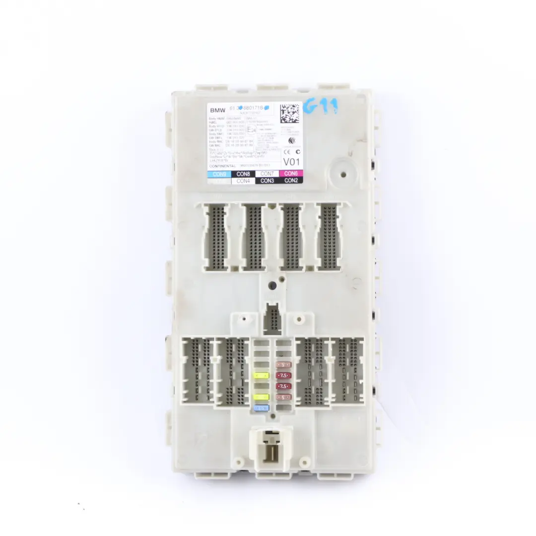 ECU Body Domain Controller BDC Comfort/Convenience Module to BMW G11 with Part number 8801716 BMW G11 ECU Body Domain Controller BDC Comfort/Convenience Module - SKU 8801716 - Part number 8801716