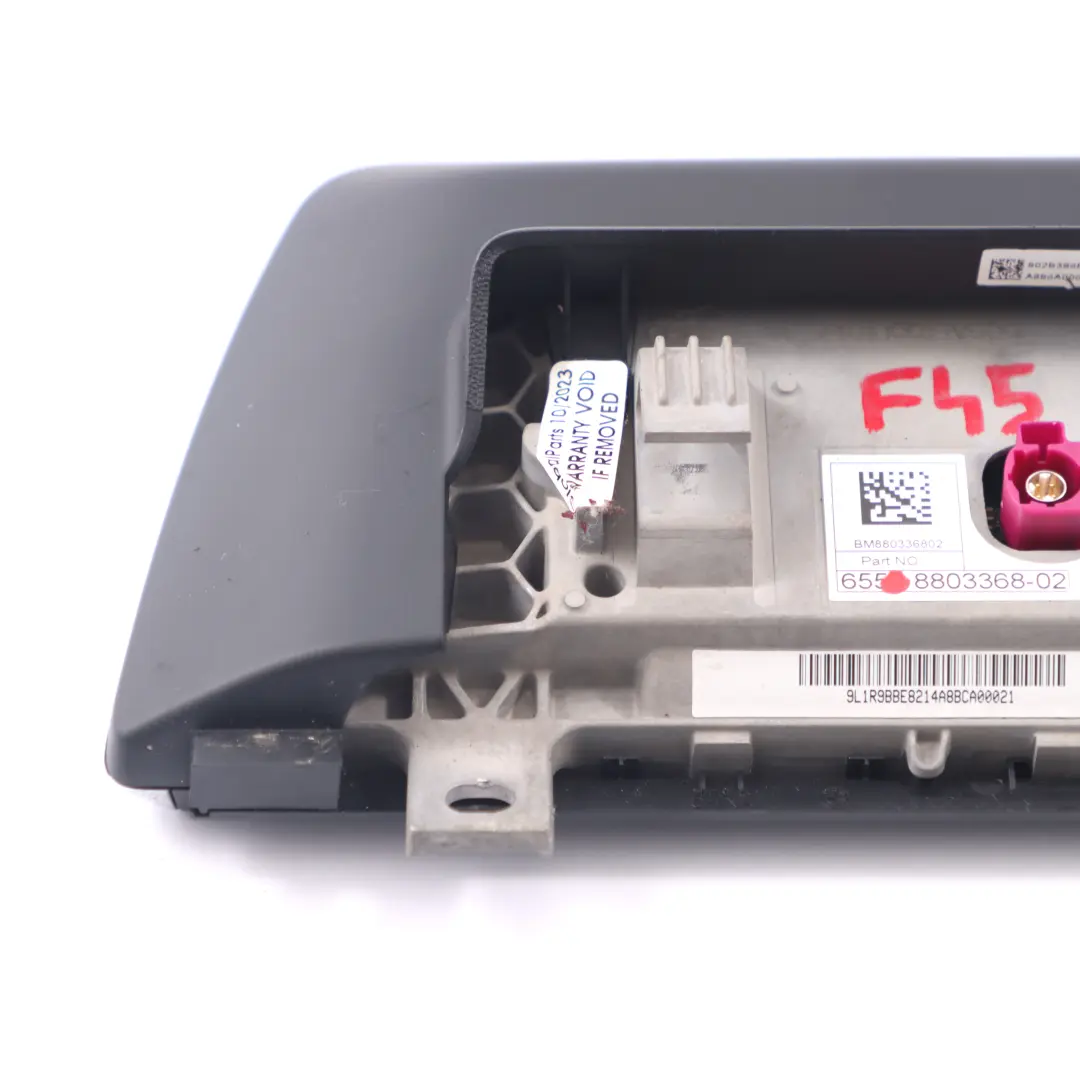 BMW F45 F46 Wyświetlacz Ekran Monitor Radia Nawigacji 6,5" - SKU 8803368 - Numer Części 8803368