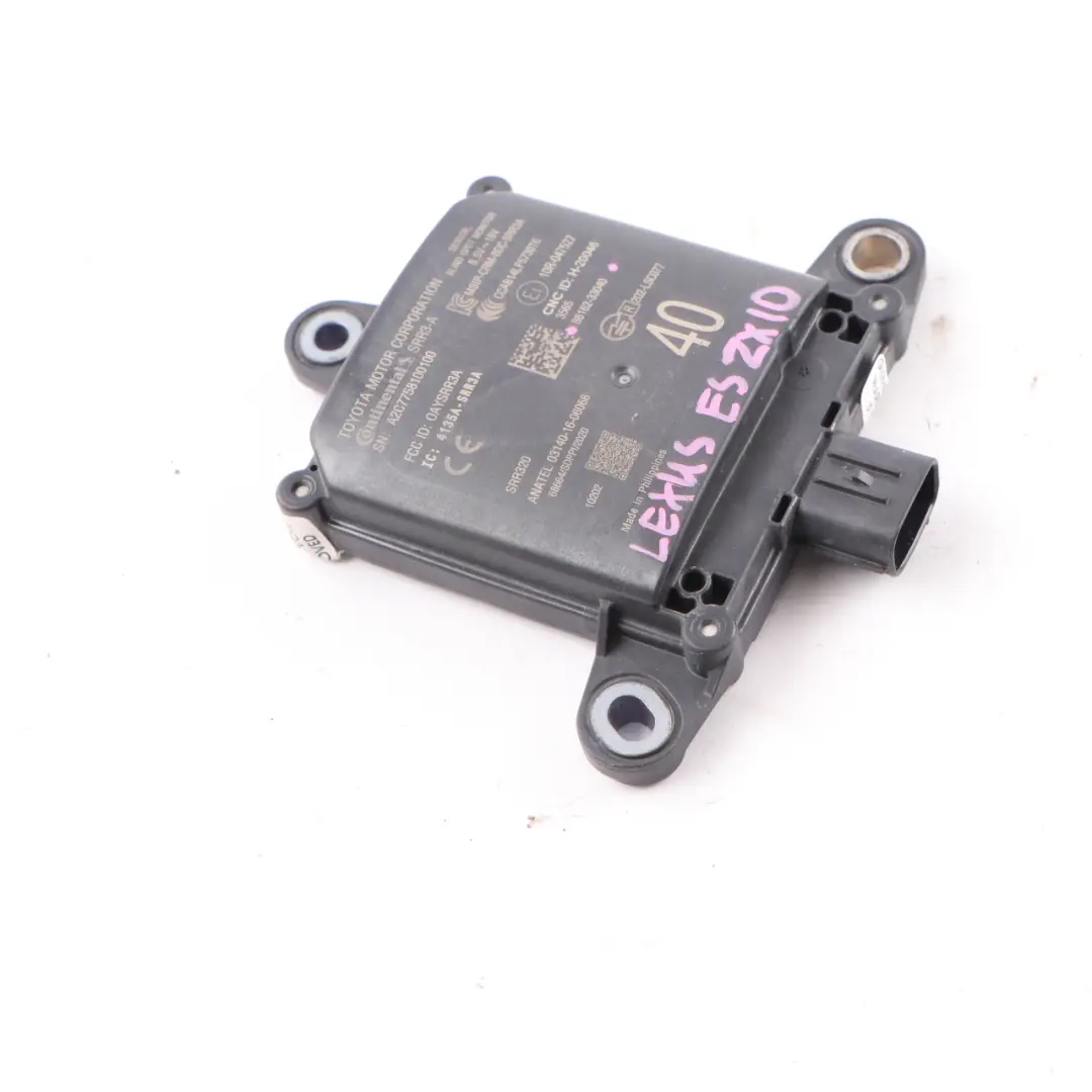ZX10 Blind Spot Sensor Module Distance Sensor Monitor to Lexus ES with Part number 88162-33040 Lexus ES ZX10 Blind Spot Sensor Module Distance Sensor Monitor - SKU 88162-33040 - Part number 88162-33040