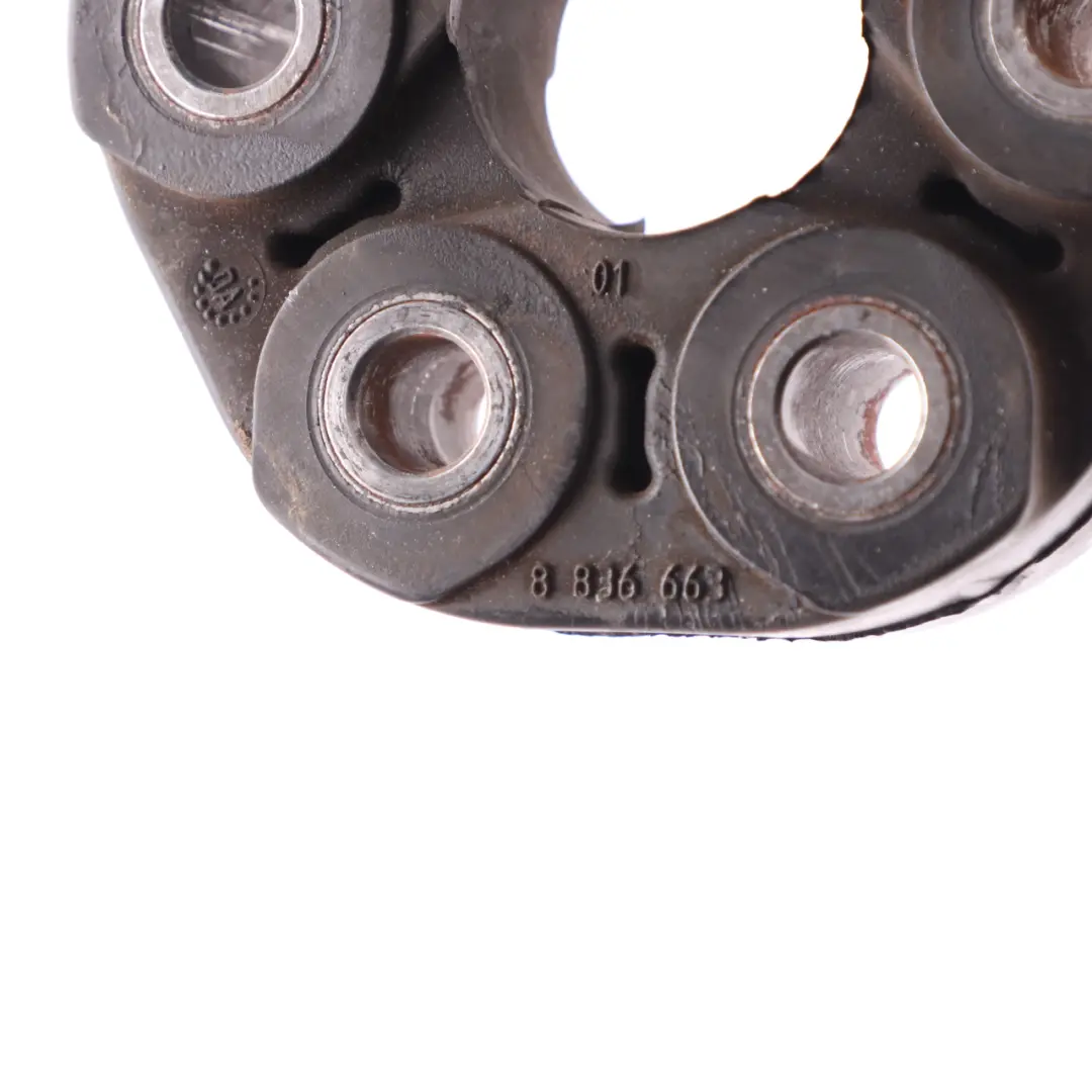 Joint Disc Propshaft Rubber Wheel Coupling to BMW F20 F21 F45 F30 F31 F32 with Part number 8836663 BMW F20 F21 F45 F30 F31 F32 Joint Disc Propshaft Rubber Wheel Coupling - SKU 8836663 - Part number 8836663