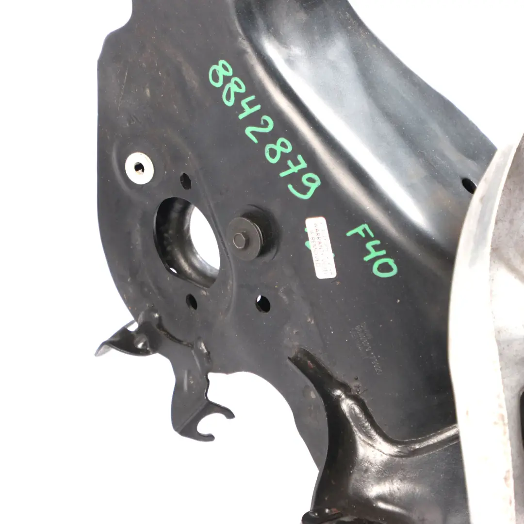 Left N/S Suspension Leg Wheel Carrier Axle Hub Mount to BMW F40 Rear with Part number 8842879 BMW F40 Rear Left N/S Suspension Leg Wheel Carrier Axle Hub Mount - SKU 8842879 - Part number 8842879