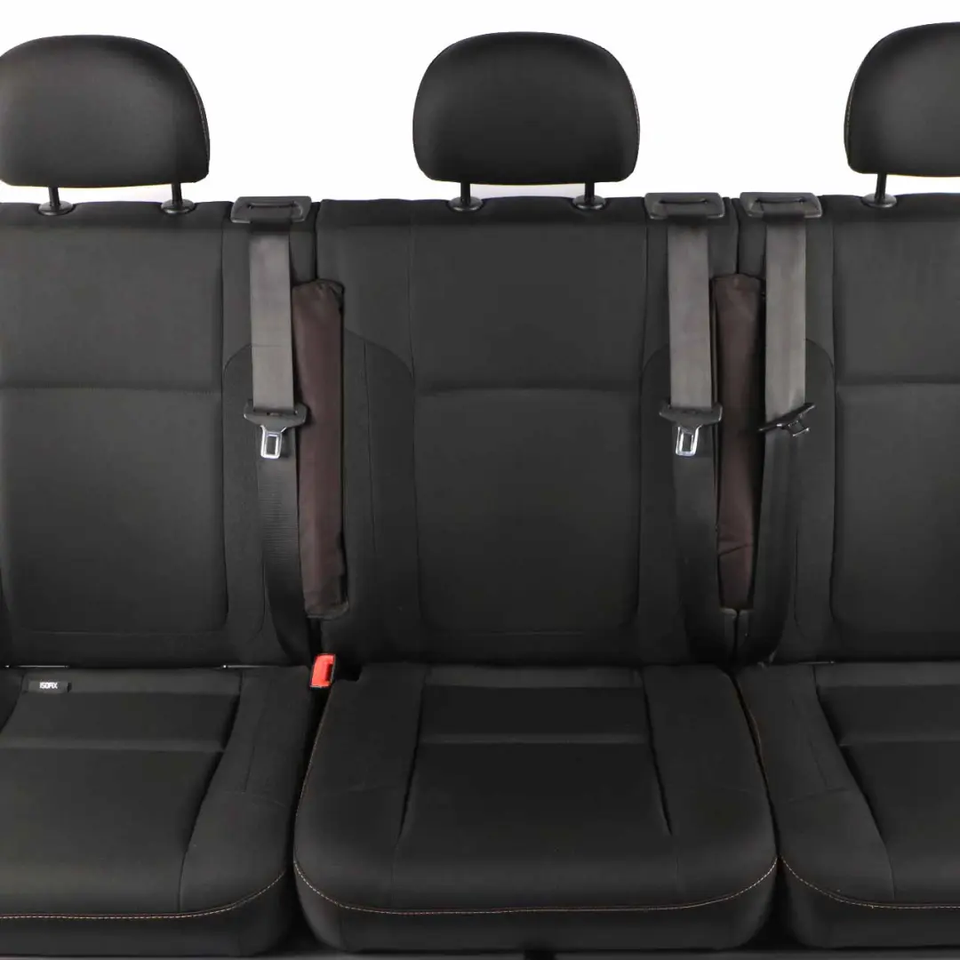 Three Seater 2nd Row Cloth Black Interior Cloth to Rear Seat Renault Trafic 2 with Part number 886014903R Rear Seat Renault Trafic 2 Three Seater 2nd Row Cloth Black Interior Cloth - SKU 886014903R - Part number 886014903R