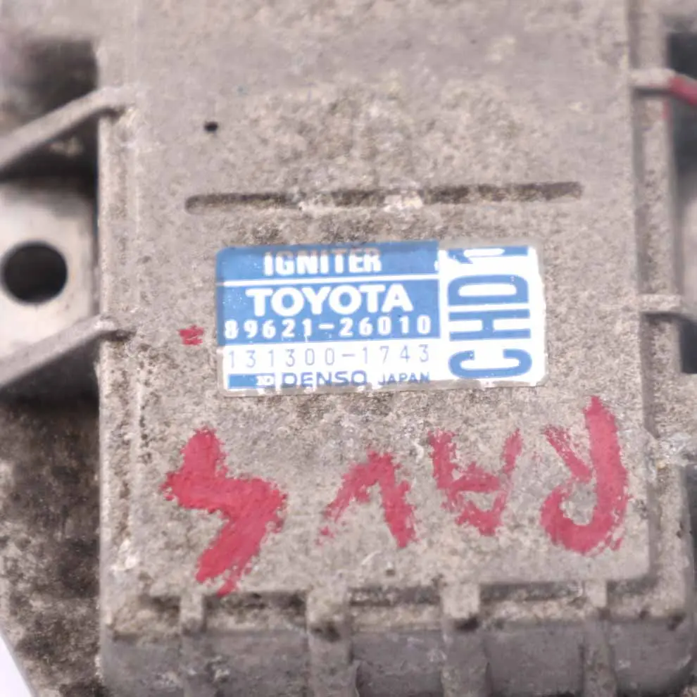 Toyota RAV-4 Diesel Moduł Zapłonowy - SKU 89621-26010 - Numer Części 89621-26010