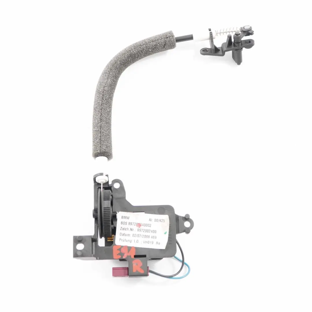 Parcela Estante Compartimiento Actuador Trasero Derecho Motor para BMW E91 con número de pieza 8972002400 BMW E91 Parcela Estante Compartimiento Actuador Trasero Derecho Motor - SKU 8972002400 - Número de pieza 8972002400