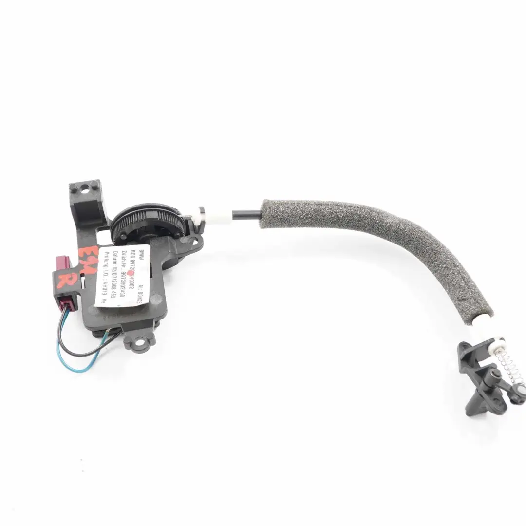 Hutablage Aktuator Fach hinten rechts Motor Stiefel für BMW E91 mit Teilenummer 8972002400 BMW E91 Hutablage Aktuator Fach hinten rechts Motor Stiefel - SKU 8972002400 - Teilenummer 8972002400