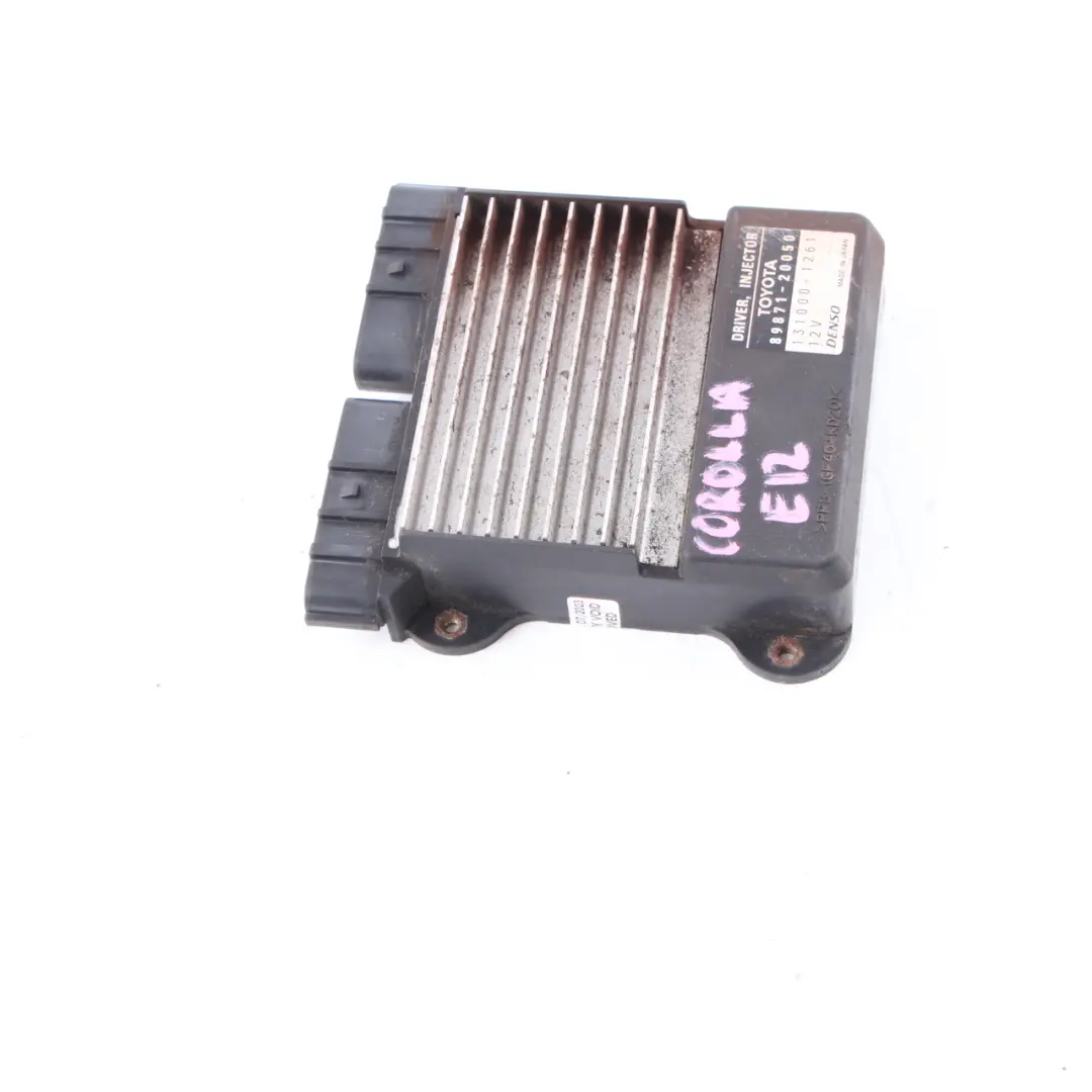 Driver Injector Control Module ECU Denso to Toyota Corolla E12 Diesel with Part number 89871-20050 Toyota Corolla E12 Diesel Driver Injector Control Module ECU Denso - SKU 89871-20050 - Part number 89871-20050