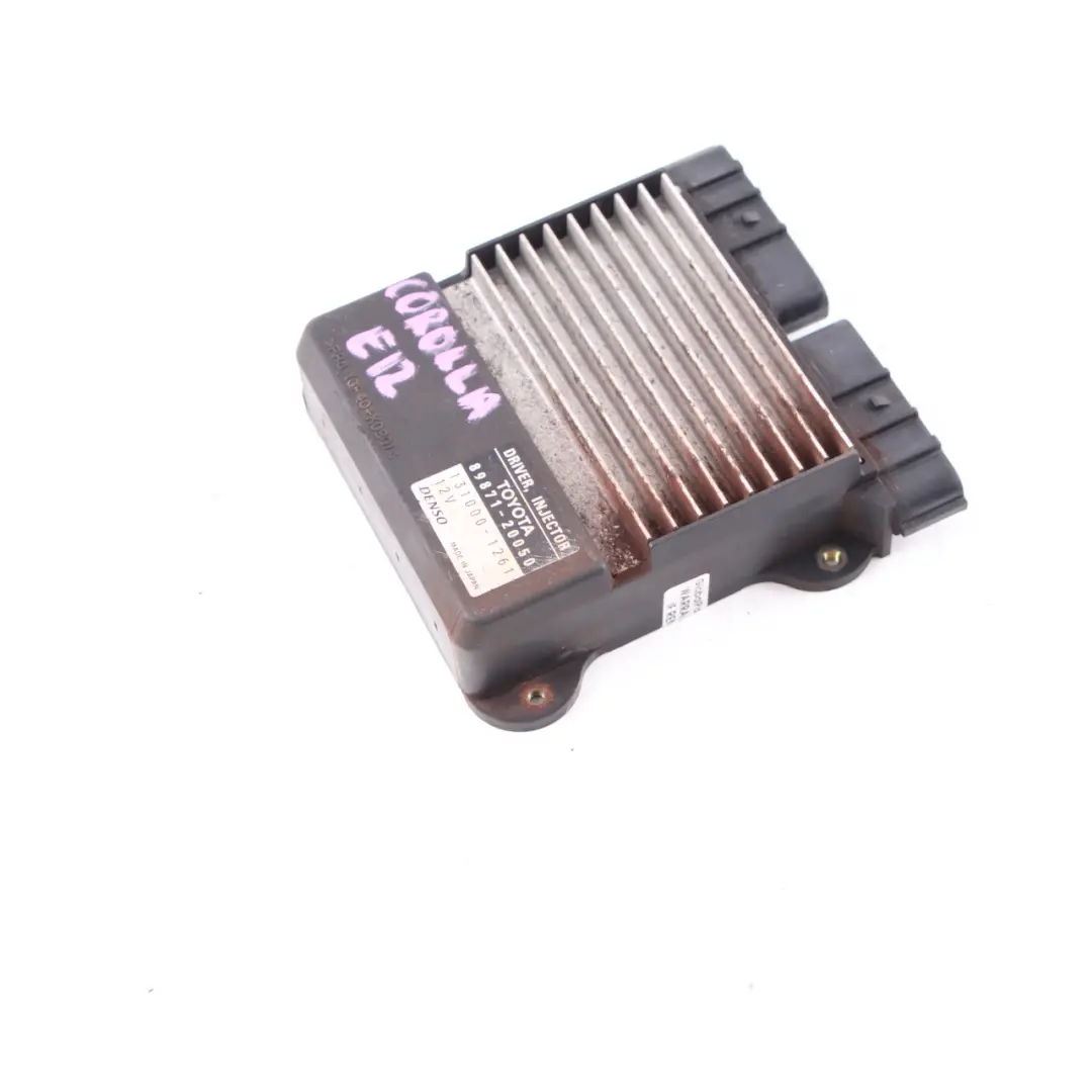 Driver Injector Control Module ECU Denso to Toyota Corolla E12 Diesel with Part number 89871-20050 Toyota Corolla E12 Diesel Driver Injector Control Module ECU Denso - SKU 89871-20050 - Part number 89871-20050