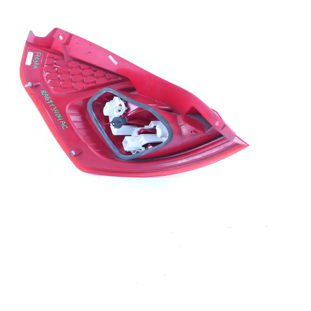 Tail Light Lamp Side Panel Rear Right O/S Taillight to Ford Fiesta MK7 with Part number 8A6113404AC Ford Fiesta MK7 Tail Light Lamp Side Panel Rear Right O/S Taillight - SKU 8A6113404AC - Part number 8A6113404AC