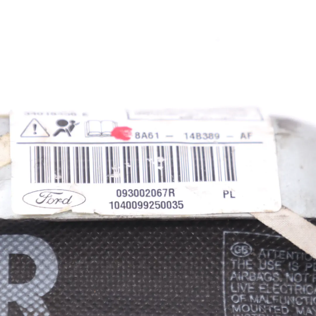 Ford Fiesta MK7 Head Airbag Roof Curtain Air Bag Right O/S - SKU 8A6114B389AF - Part number 8A6114B389AF