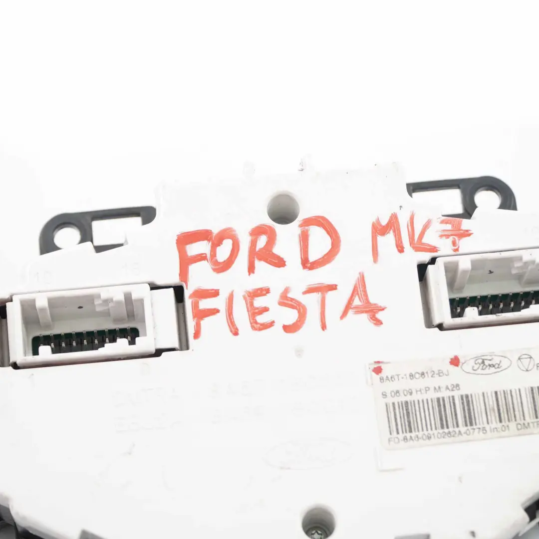 Ford Fiesta MK7 Calefacción Climatizador Aire Acondicionado Panel - SKU 8A6T18C612BJ - Número de pieza 8A6T18C612BJ
