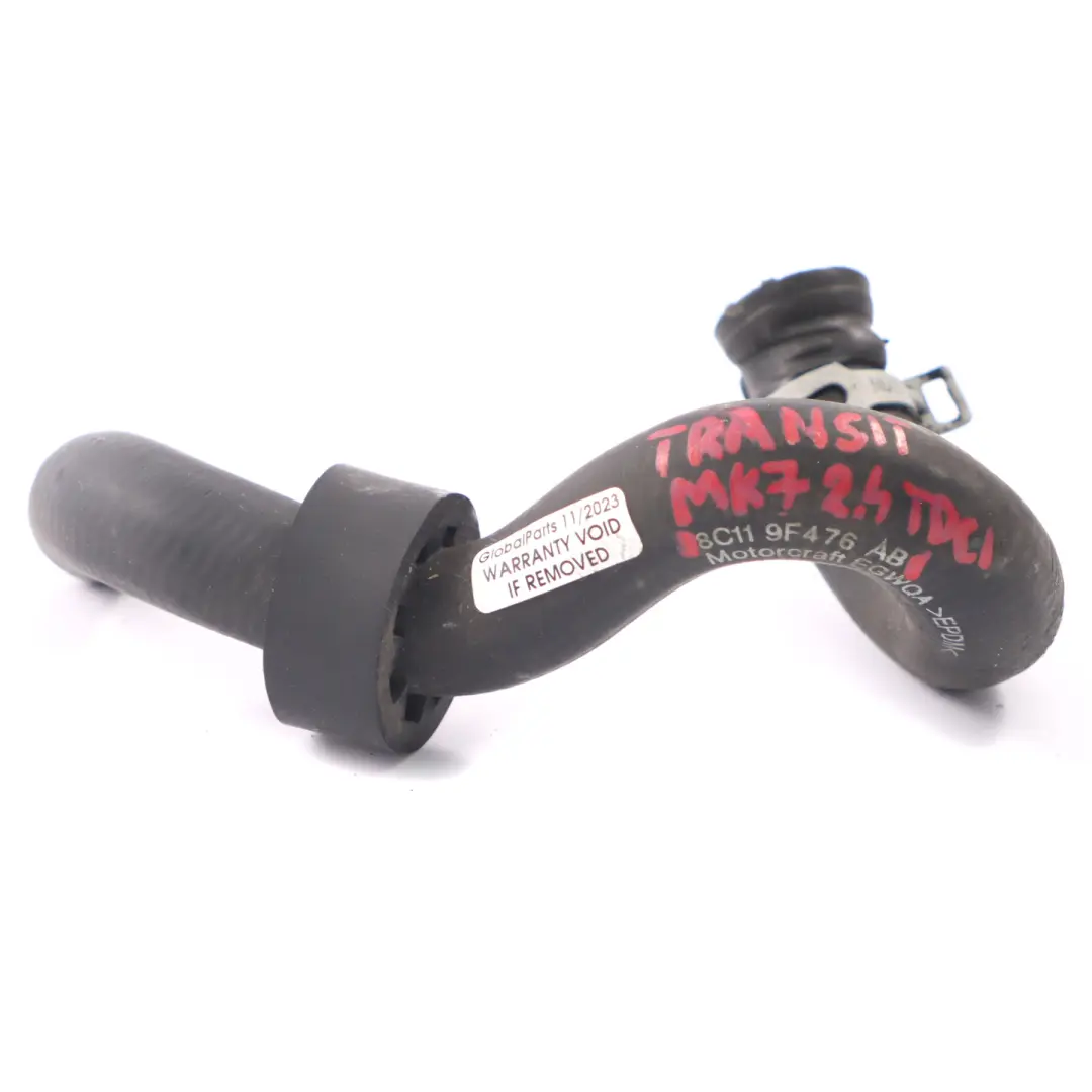 Valve Cooler Hose Line 8C11-9F476-AB to Ford Transit MK7 2.2 2.4 TDCI EGR with Part number 8C119F476AB Ford Transit MK7 2.2 2.4 TDCI EGR Valve Cooler Hose Line 8C11-9F476-AB - SKU 8C119F476AB-1 - Part number 8C119F476AB