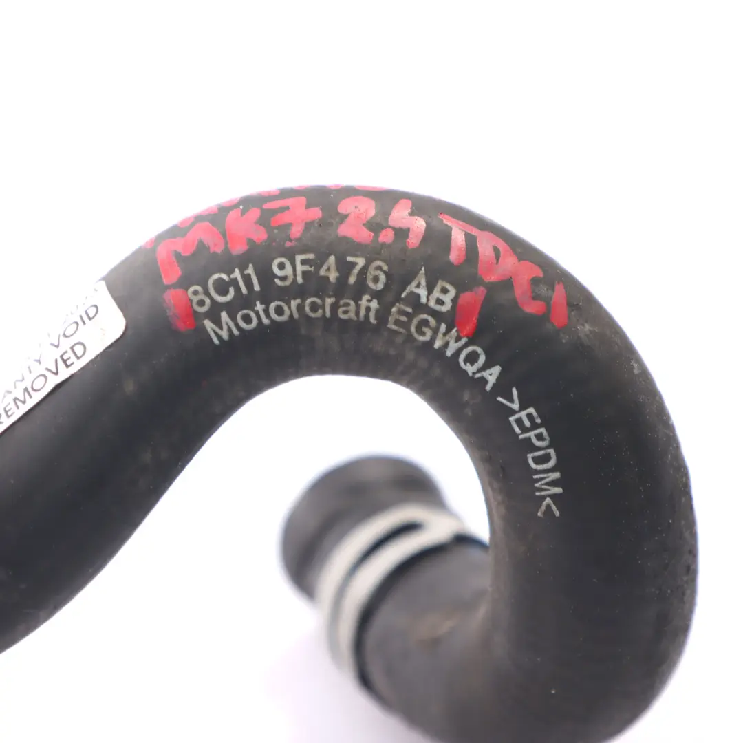Valve Cooler Hose Line 8C11-9F476-AB to Ford Transit MK7 2.2 2.4 TDCI EGR with Part number 8C119F476AB Ford Transit MK7 2.2 2.4 TDCI EGR Valve Cooler Hose Line 8C11-9F476-AB - SKU 8C119F476AB-1 - Part number 8C119F476AB
