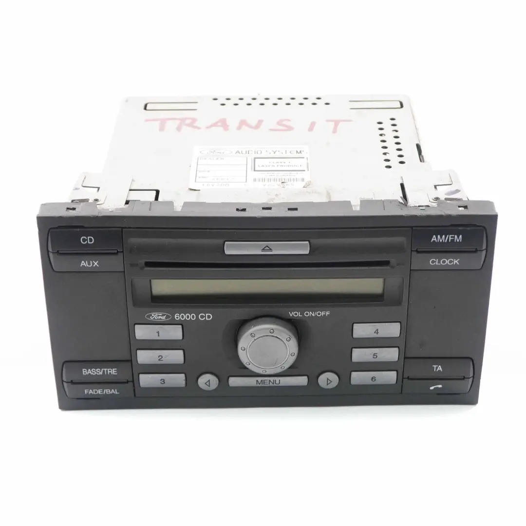  Radio Head Unit Ford Transit 6000 CD Media Player Unit - SKU 8C1T-18C815-AD - Part number 8C1T-18C815-AD