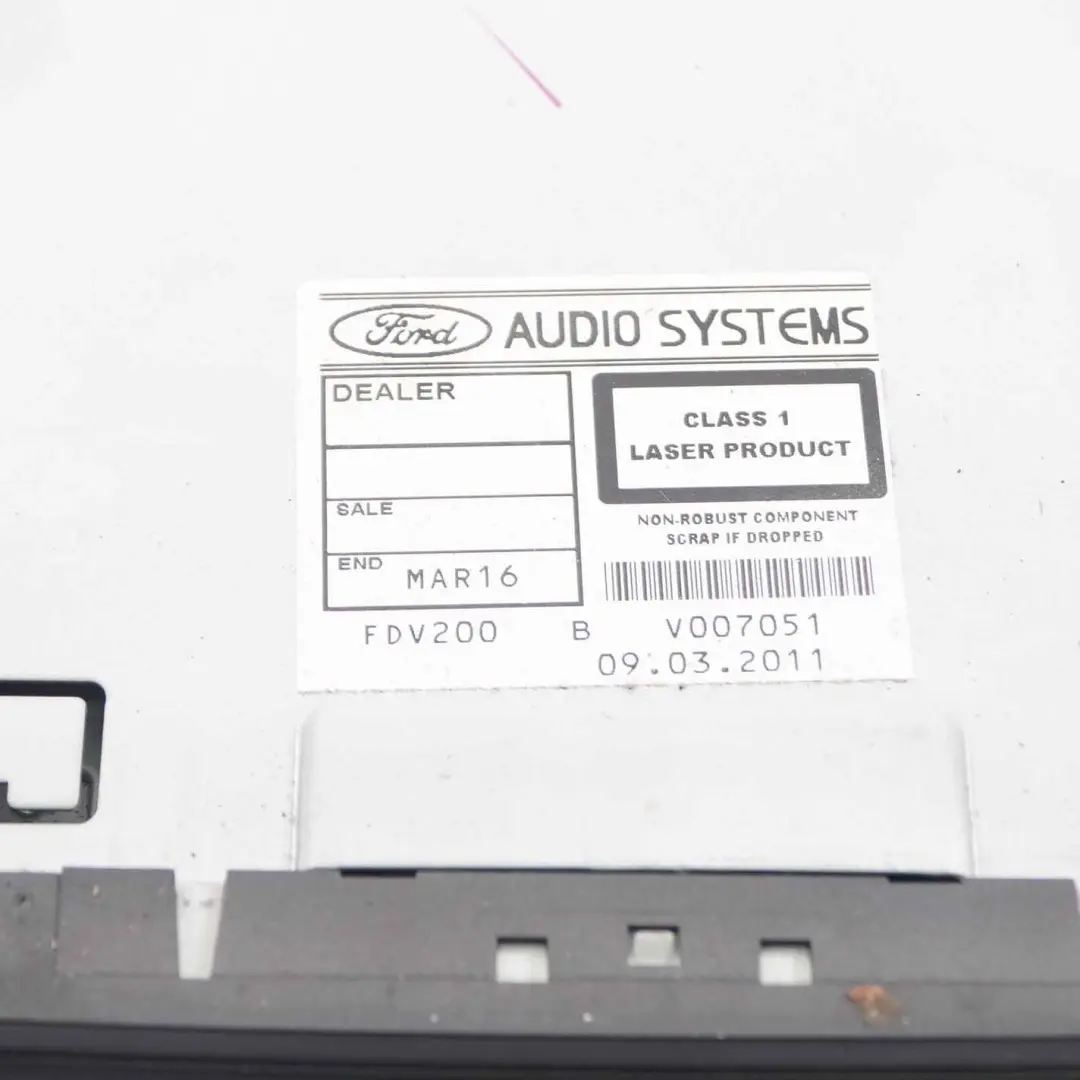 lettore CD Radio Stereo Audio Head Unit per Ford Transit MK7 con numero di parte 8C1T18C815AD Ford Transit MK7 lettore CD Radio Stereo Audio Head Unit - SKU 8C1T18C815AD - Numero di parte 8C1T18C815AD