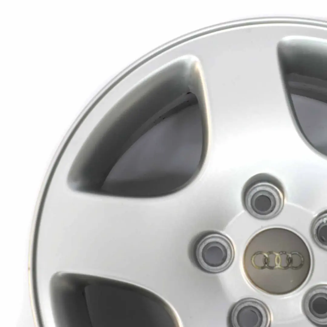 Alloy Rim 16" ET:45 7J to Audi A6 C5 Silver Wheel with Part number 8D0601025C Audi A6 C5 Silver Wheel Alloy Rim 16" ET:45 7J - SKU 8D0601025C-3 - Part number 8D0601025C