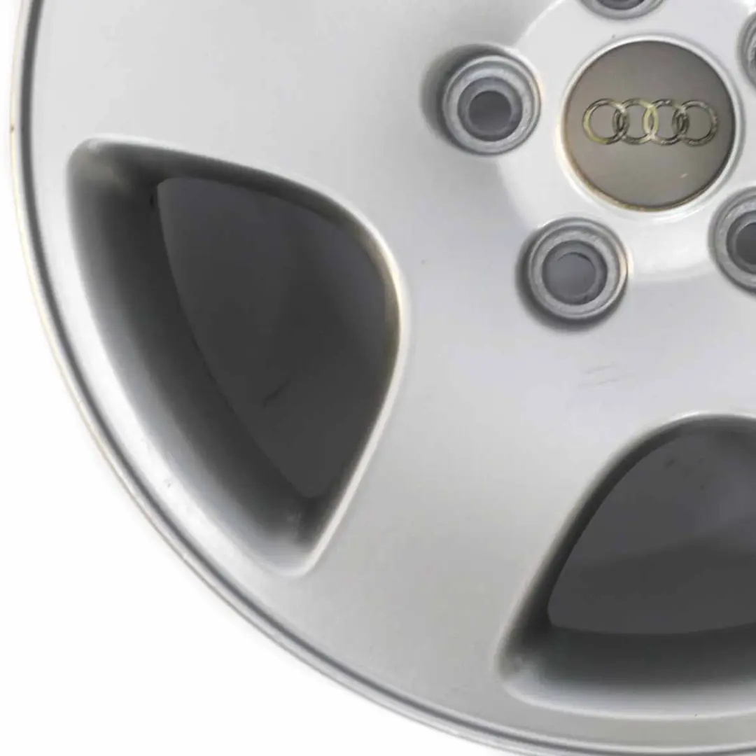 Alloy Rim 16" ET:45 7J to Audi A6 C5 Silver Wheel with Part number 8D0601025C Audi A6 C5 Silver Wheel Alloy Rim 16" ET:45 7J - SKU 8D0601025C-3 - Part number 8D0601025C