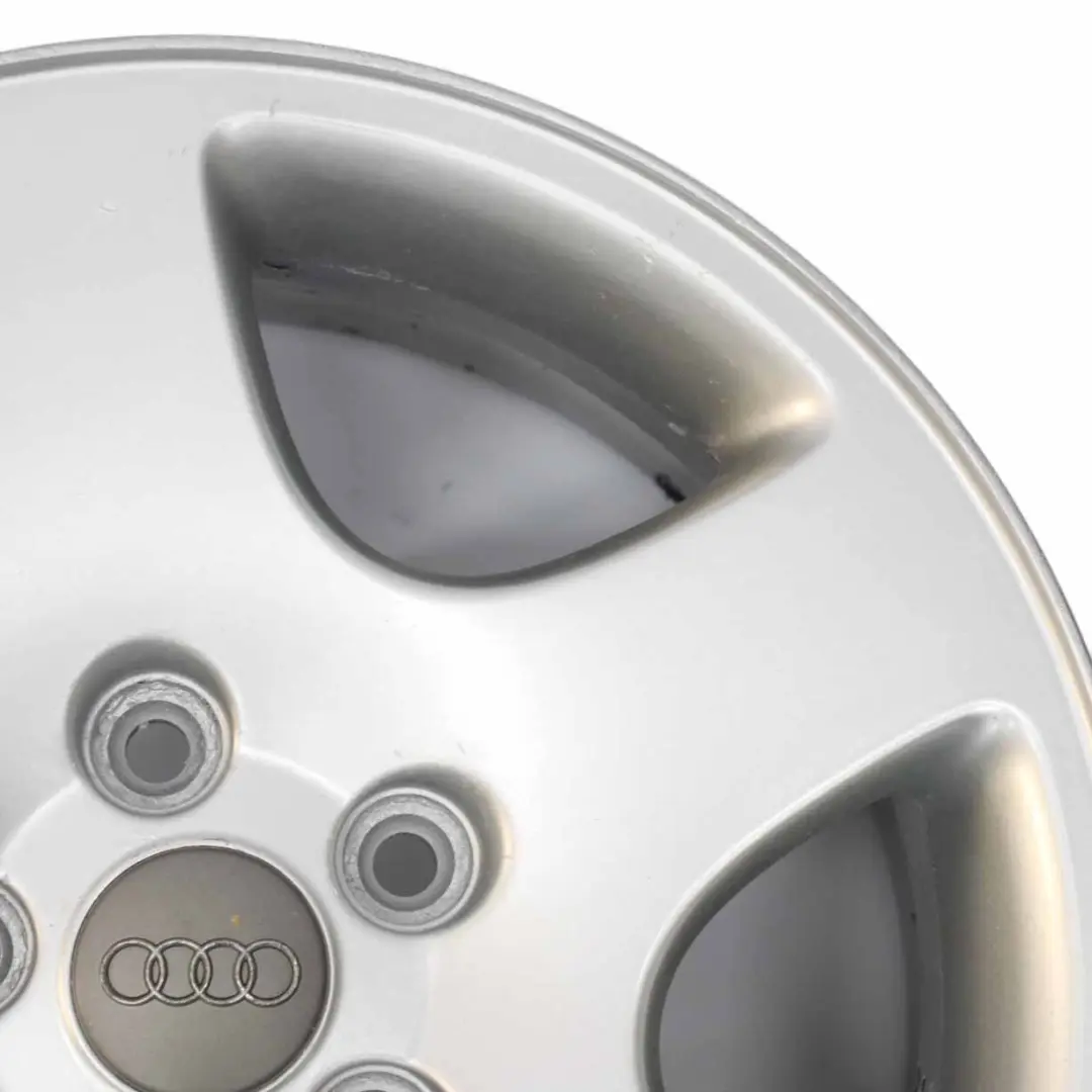 Alloy Rim 16" ET:45 7J to Audi A6 C5 Silver Wheel with Part number 8D0601025C Audi A6 C5 Silver Wheel Alloy Rim 16" ET:45 7J - SKU 8D0601025C-4 - Part number 8D0601025C