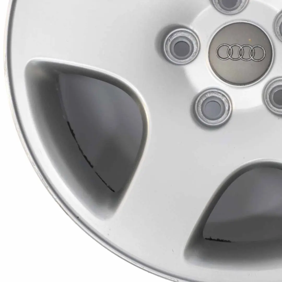 Alloy Rim 16" ET:45 7J to Audi A6 C5 Silver Wheel with Part number 8D0601025C Audi A6 C5 Silver Wheel Alloy Rim 16" ET:45 7J - SKU 8D0601025C-4 - Part number 8D0601025C