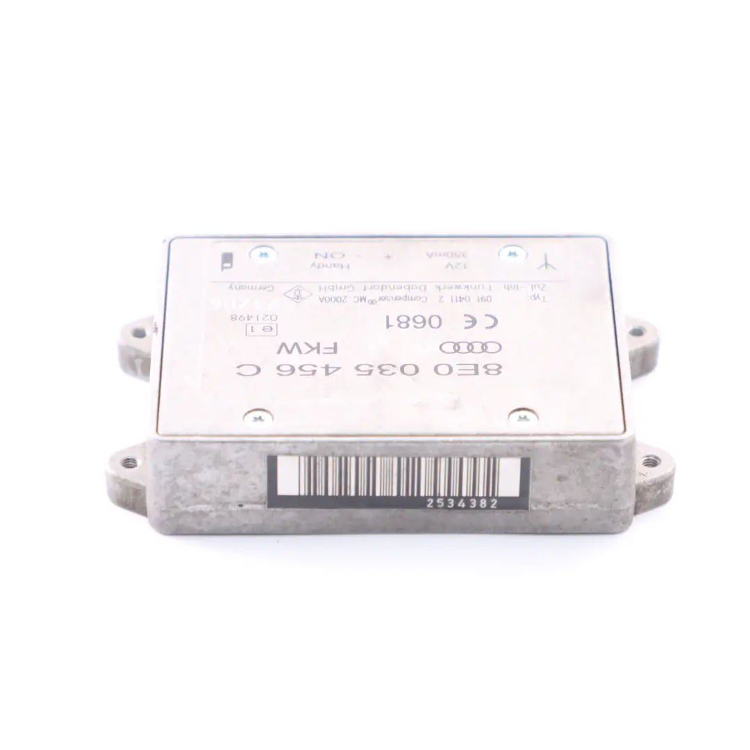 Audi A4 B7 Telephone Aerial Antenna Signal Amplifier Module - SKU 8E0035456C - Part number 8E0035456C
