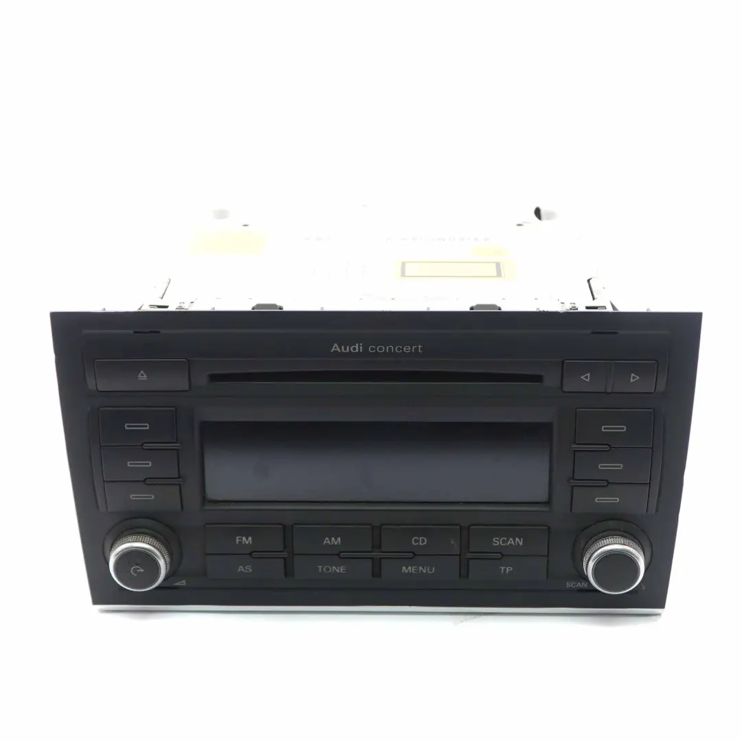 Radio Media Player Audio CD Head Unit Player Concert to Audi A4 B7 with Part number 8E0057185KX Audi A4 B7 Radio Media Player Audio CD Head Unit Player Concert - SKU 8E0057185KX - Part number 8E0057185KX