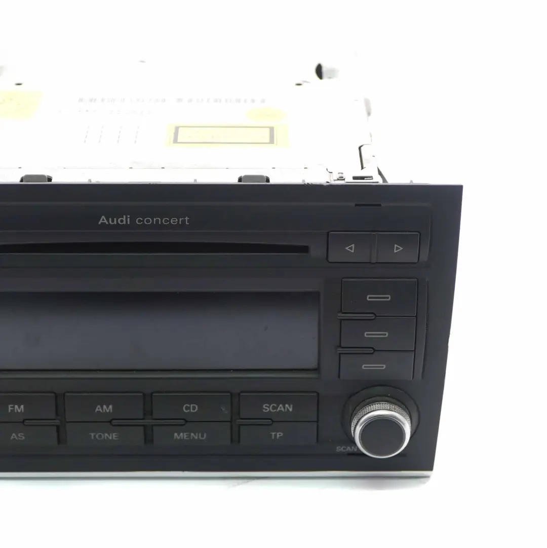 Radio Media Player Audio CD Head Unit Player Concert to Audi A4 B7 with Part number 8E0057185KX Audi A4 B7 Radio Media Player Audio CD Head Unit Player Concert - SKU 8E0057185KX - Part number 8E0057185KX