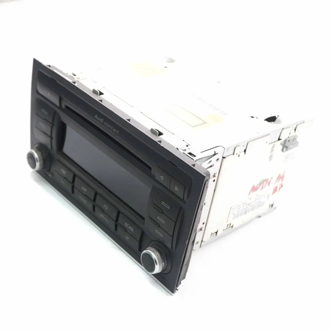 Radio Audio CD Head Unit Player Concert für Audi A4 B7 mit Teilenummer 8E0057185KX Audi A4 B7 Radio Audio CD Head Unit Player Concert - SKU 8E0057185KX - Teilenummer 8E0057185KX