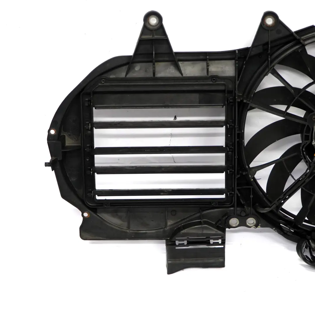 Audi A4 B7 2.0 TDI Engine Cooling Radiator Fan Shroud Motor Unit - SKU 8E0121205AE - Part number 8E0121205AE
