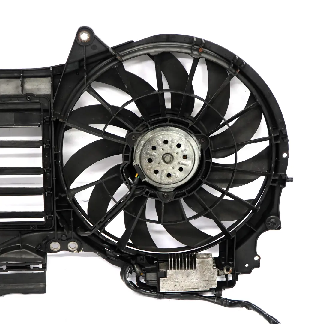 Audi A4 B7 2.0 TDI Engine Cooling Radiator Fan Shroud Motor Unit - SKU 8E0121205AE - Part number 8E0121205AE