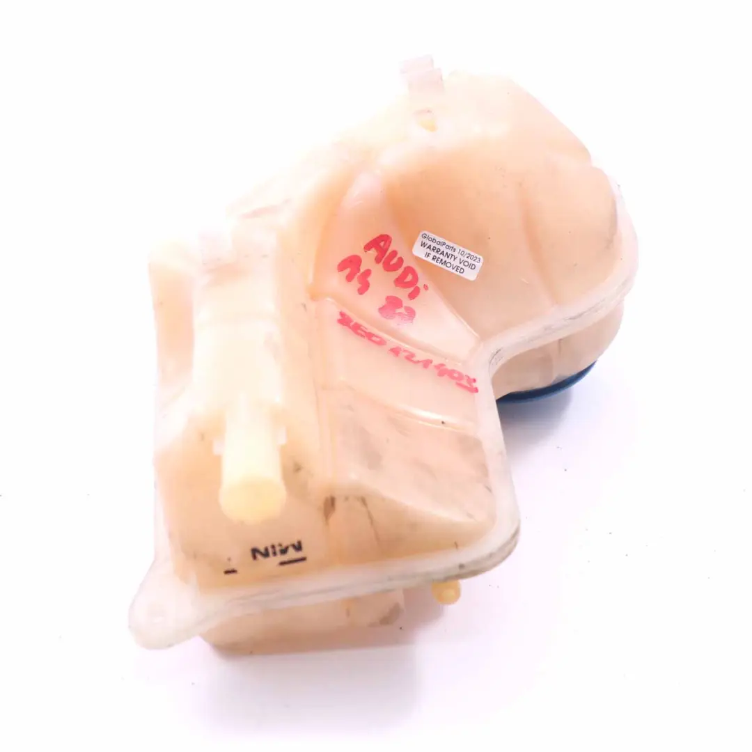 Expansion Tank Bottle Audi A4 B6 B7 VW Passat Coolant Reservoir Bottle to with Part number 8E0121403 Expansion Tank Bottle Audi A4 B6 B7 VW Passat Coolant Reservoir Bottle - SKU 8E0121403 - Part number 8E0121403