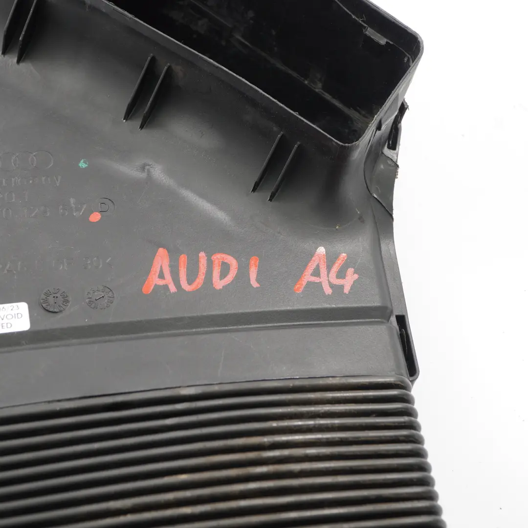 Canale di aspirazione guida condotto tubo flessibile per Audi A4 B6 B7 con numero di parte 8E0129617 Audi A4 B6 B7 Canale di aspirazione guida condotto tubo flessibile - SKU 8E0129617 - Numero di parte 8E0129617