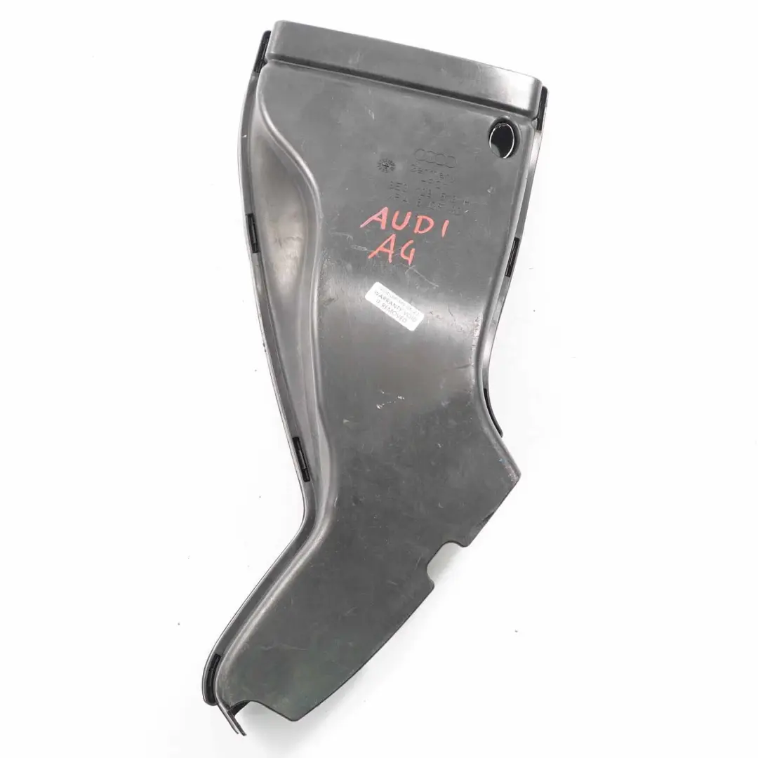 Audi A4 B6 B7 Air Intake Channel Guide Duct Hose Pipe - SKU 8E0129618H - Part number 8E0129618H