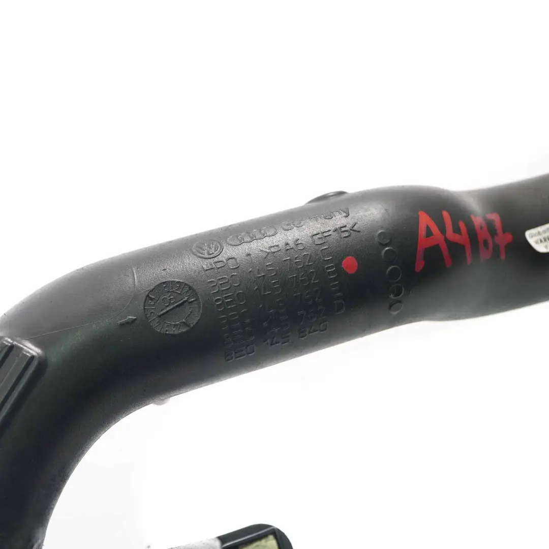 Intake Hose Pipe to Audi A4 B6 B7 1.9 TDI Diesel Turbo Intercooler Air with Part number 8E0145762B Audi A4 B6 B7 1.9 TDI Diesel Turbo Intercooler Air Intake Hose Pipe - SKU 8E0145762B - Part number 8E0145762B