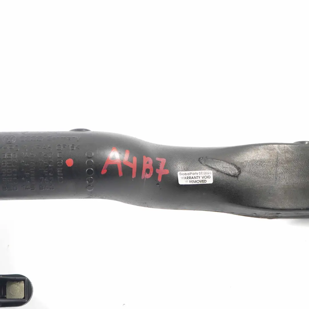 Rura Przewód Intercoolera do Audi A4 B6 B7 1.9 TDI o numerze 8E0145762B Audi A4 B6 B7 1.9 TDI Rura Przewód Intercoolera - SKU 8E0145762B - Numer Części 8E0145762B