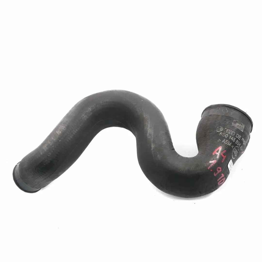 Intake Hose Pipe to Audi A4 B7 1.9 TDI Diesel Turbo Intercooler Air with Part number 8E0145834AH Audi A4 B7 1.9 TDI Diesel Turbo Intercooler Air Intake Hose Pipe - SKU 8E0145834AH - Part number 8E0145834AH