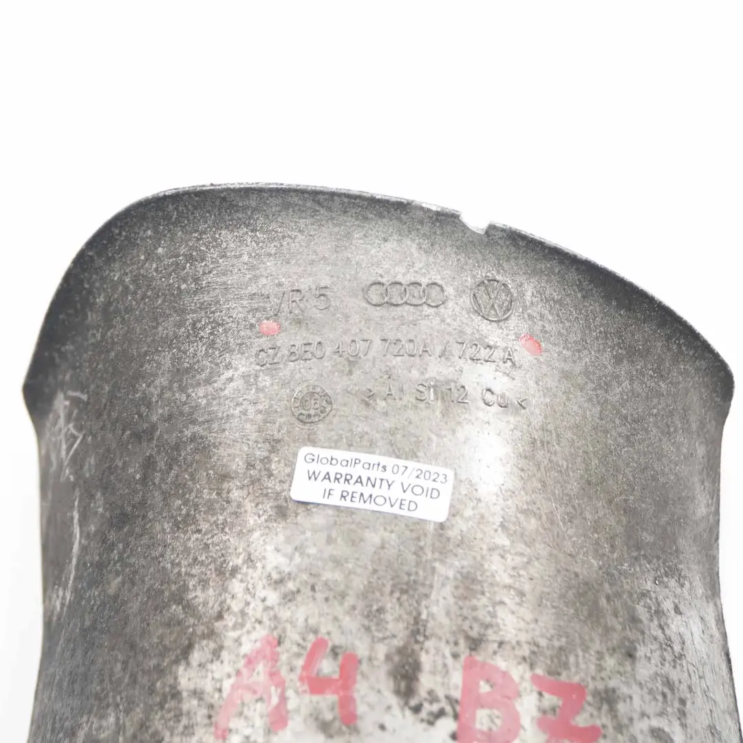 Audi A4 B7 Scudo termico anteriore destro Copertura pannello motore - SKU 8E0407720A - Numero di parte 8E0407720A