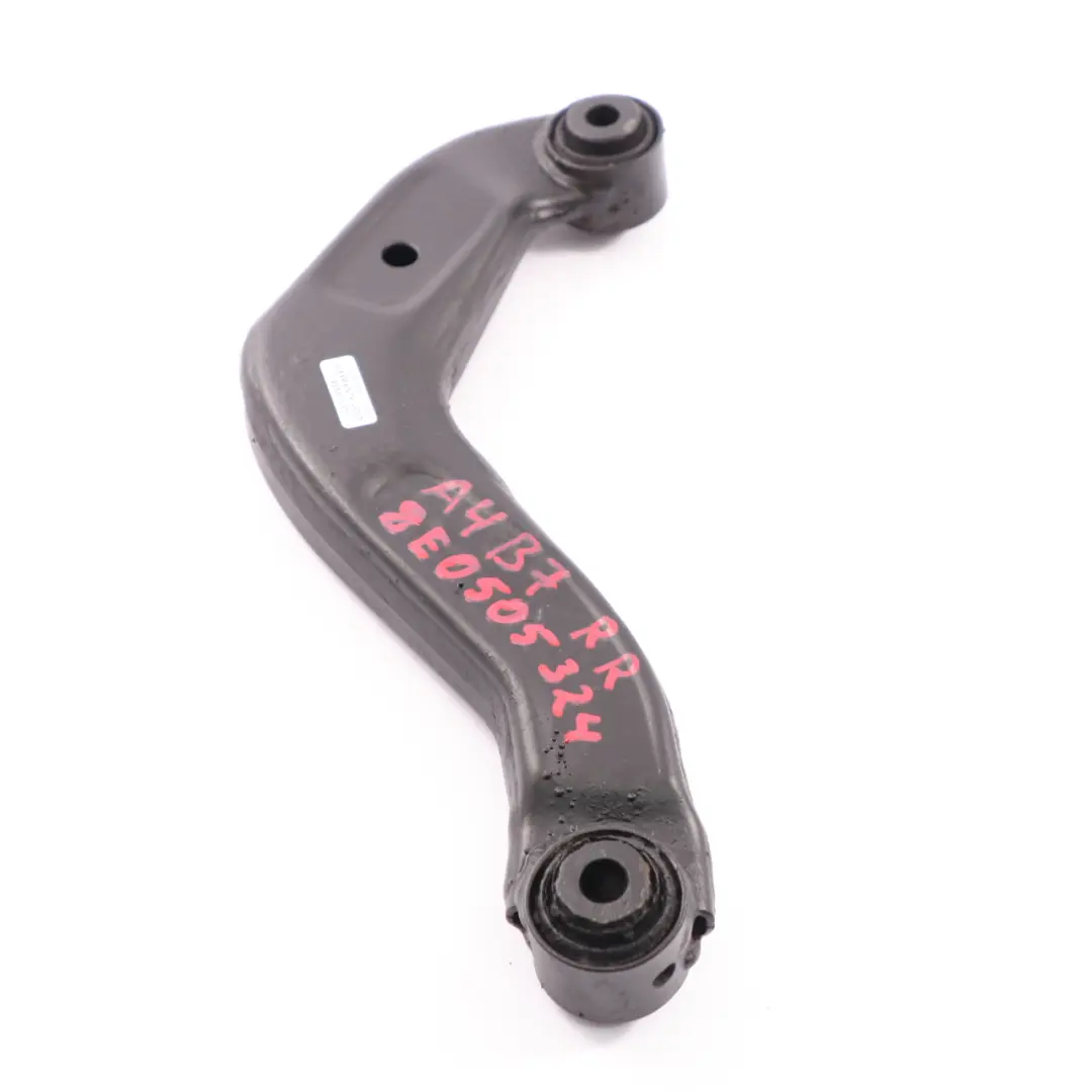 Braccio controllo posteriore dell'asse sospensione destra per Audi A4 B7 con numero di parte 8E0505324 Audi A4 B7 Braccio controllo posteriore dell'asse sospensione destra - SKU 8E0505324 - Numero di parte 8E0505324