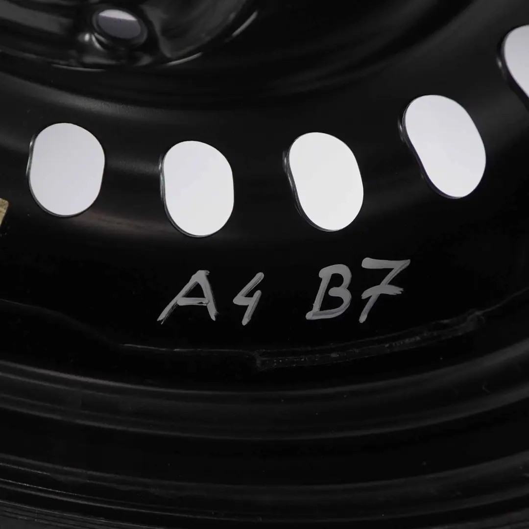  Ruota scorta Audi A4 B7 compatta acciaio R17 4J Continental 125/80 - SKU 8E0601027C - Numero di parte 8K0601027B