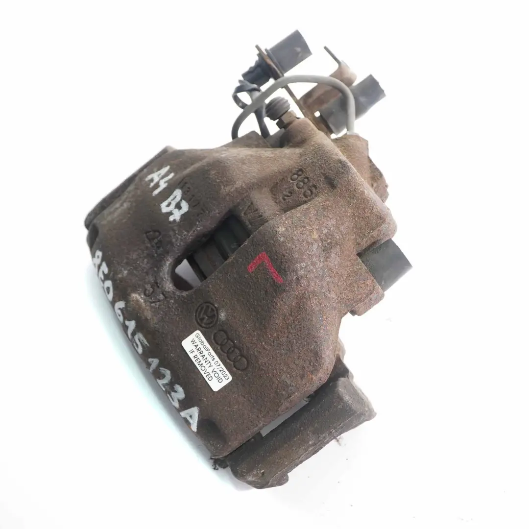 Audi A4 B7 Bremssattel vorne links Radbremseinheit Gehäuse - SKU 8E0615123A - Teilenummer 8E0615123A