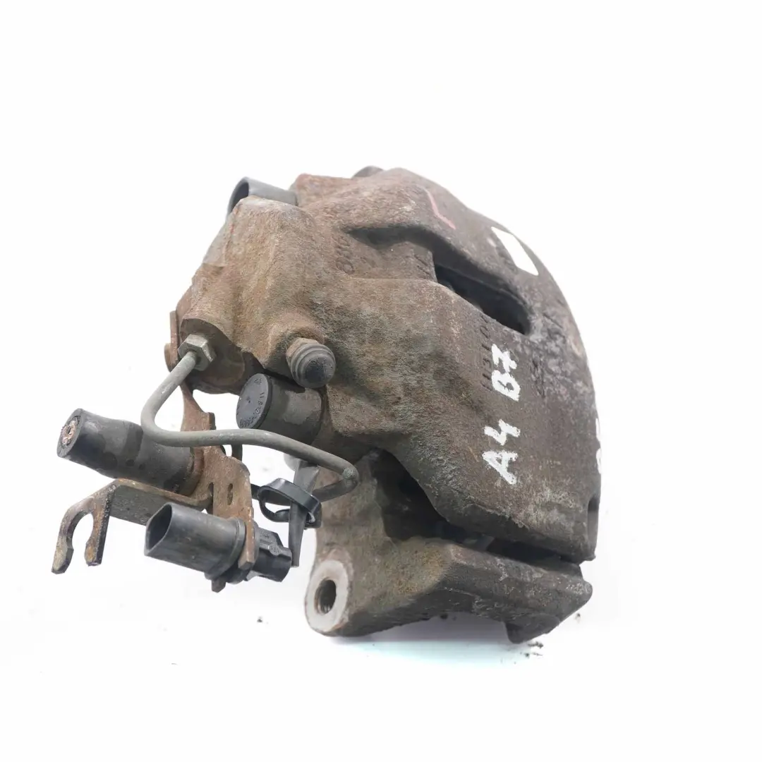 Bremssattel vorne links Radbremseinheit Gehäuse für Audi A4 B7 mit Teilenummer 8E0615123A Audi A4 B7 Bremssattel vorne links Radbremseinheit Gehäuse - SKU 8E0615123A - Teilenummer 8E0615123A