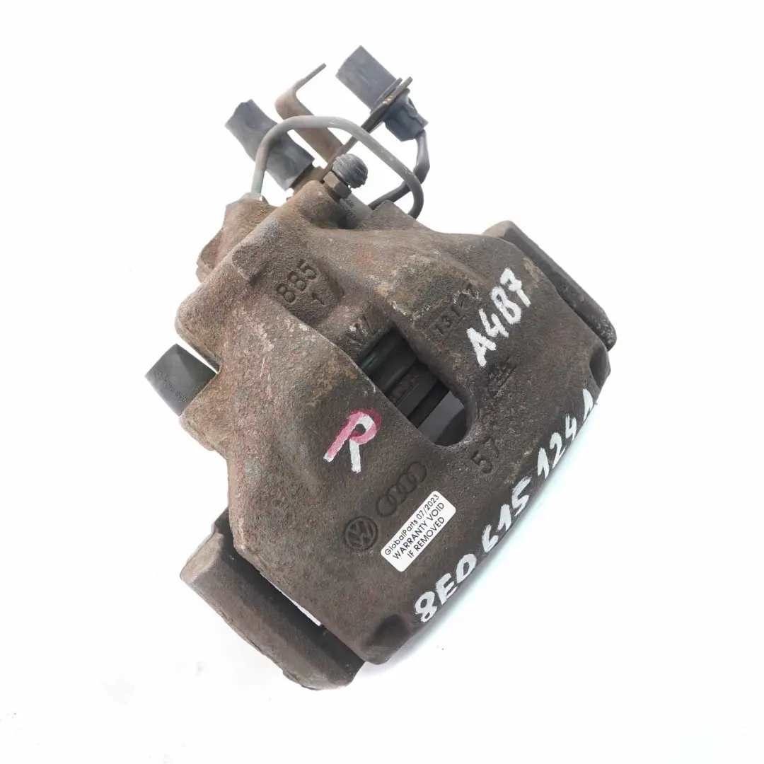 Etrier de frein avant droite Boîtier de l'unité freinage pour Audi A4 B7 à propos du numéro de pièce 8E0615124A Audi A4 B7 Etrier de frein avant droite Boîtier de l'unité freinage - SKU 8E0615124A - Numéro de pièce 8E0615124A