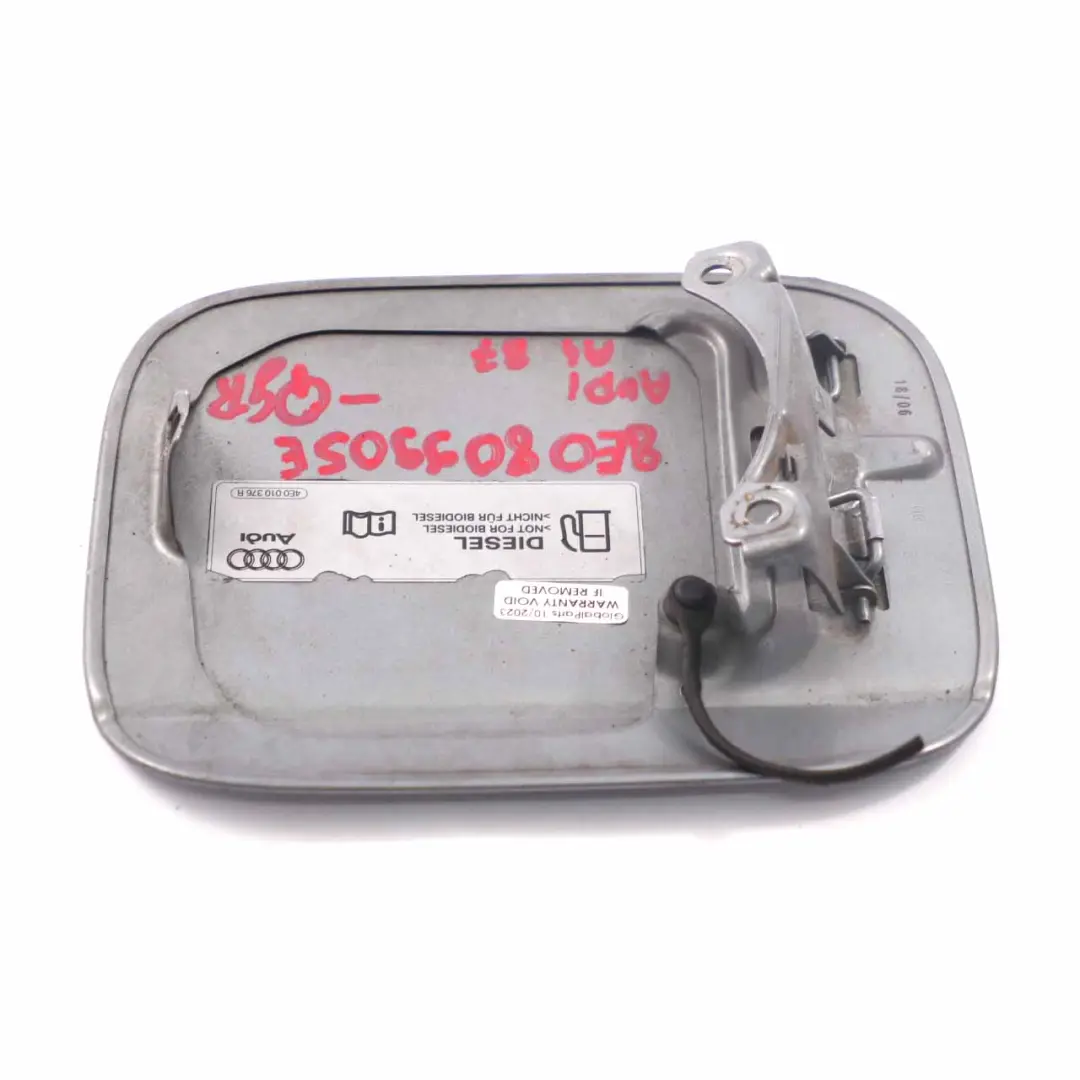 Filler Flap Tank Cap Cover Quartz Grey - LY7G to Audi A4 B7 Fuel with Part number 8E0809905E Audi A4 B7 Fuel Filler Flap Tank Cap Cover Quartz Grey - LY7G - SKU 8E0809905E-QGR - Part number 8E0809905E