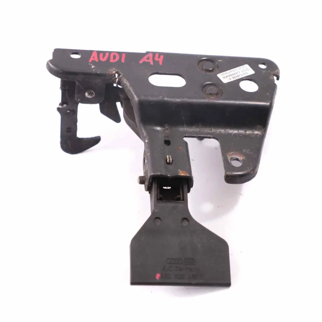 Capó motor liberación capó pestillo bloqueo delantera para Audi A4 B7 con número de pieza 8E0823480F Audi A4 B7 Capó motor liberación capó pestillo bloqueo delantera - SKU 8E0823480F - Número de pieza 8E0823480F