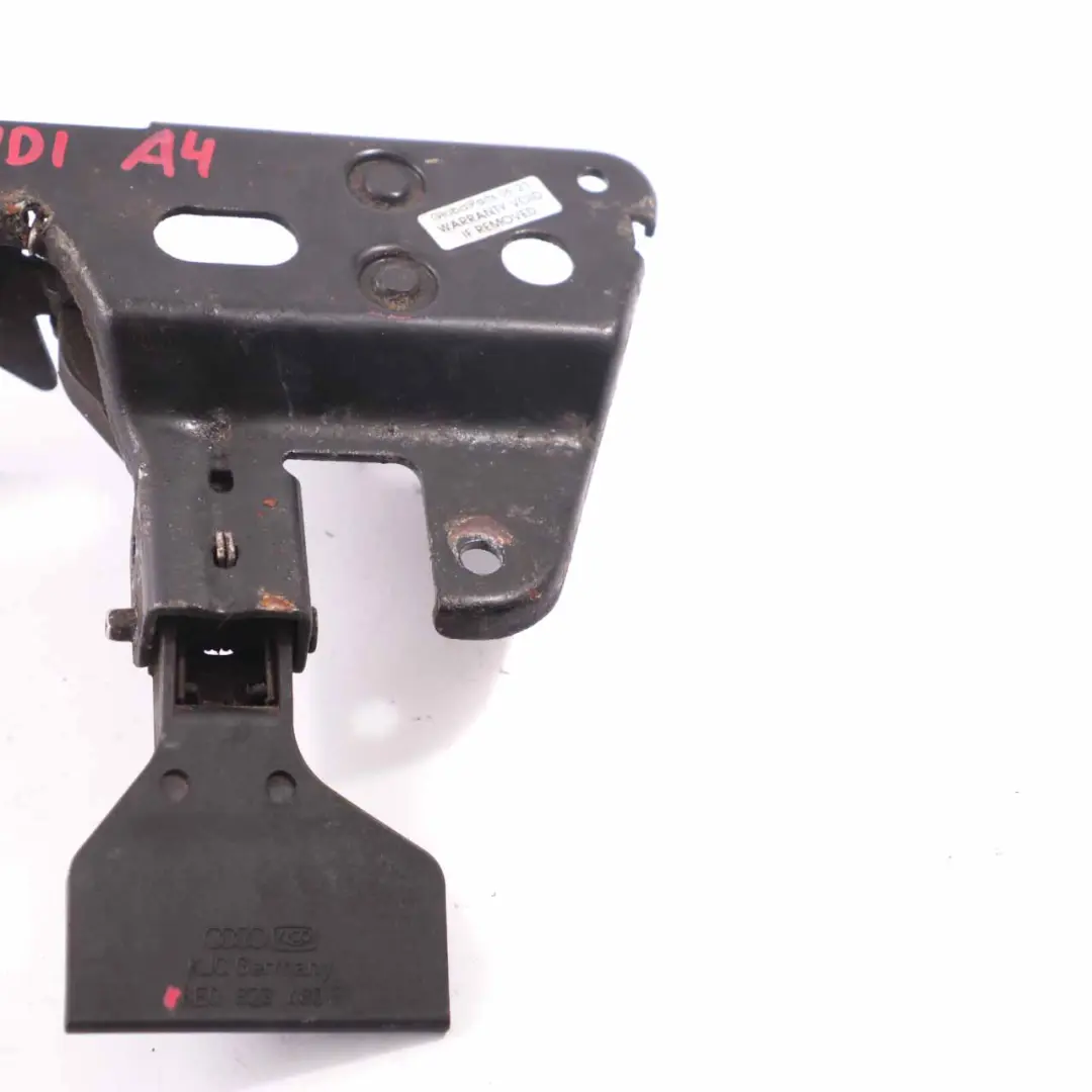 Audi A4 B7 Capot Dégagement moteur Loquet Verrouillage Poignée avant - SKU 8E0823480F - Numéro de pièce 8E0823480F