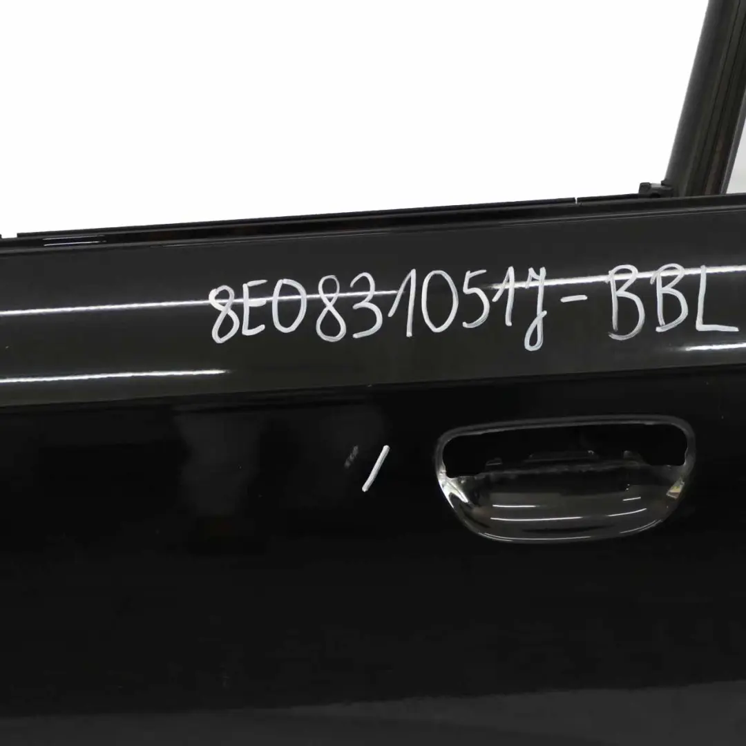  Puerta Delantera Audi A4 Izquierda Negro Brillante - LY9B - SKU 8E0831051J-BBL - Número de pieza 8E0831051J