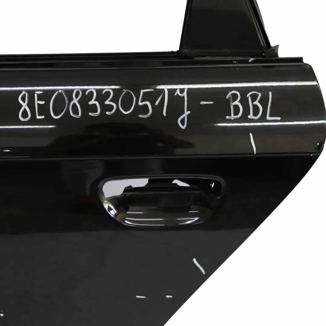 Rear Door Audi A4 Avant Left N/S Brilliant Black - LY9B - SKU 8E0833051J-BBL - Part number 8E0833051J