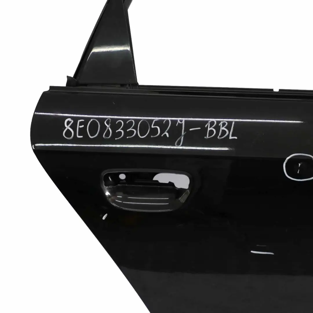 Rear Door Audi A4 Avant Right O/S Brilliant Black - LY9B - SKU 8E0833052J-BBL - Part number 8E0833052J