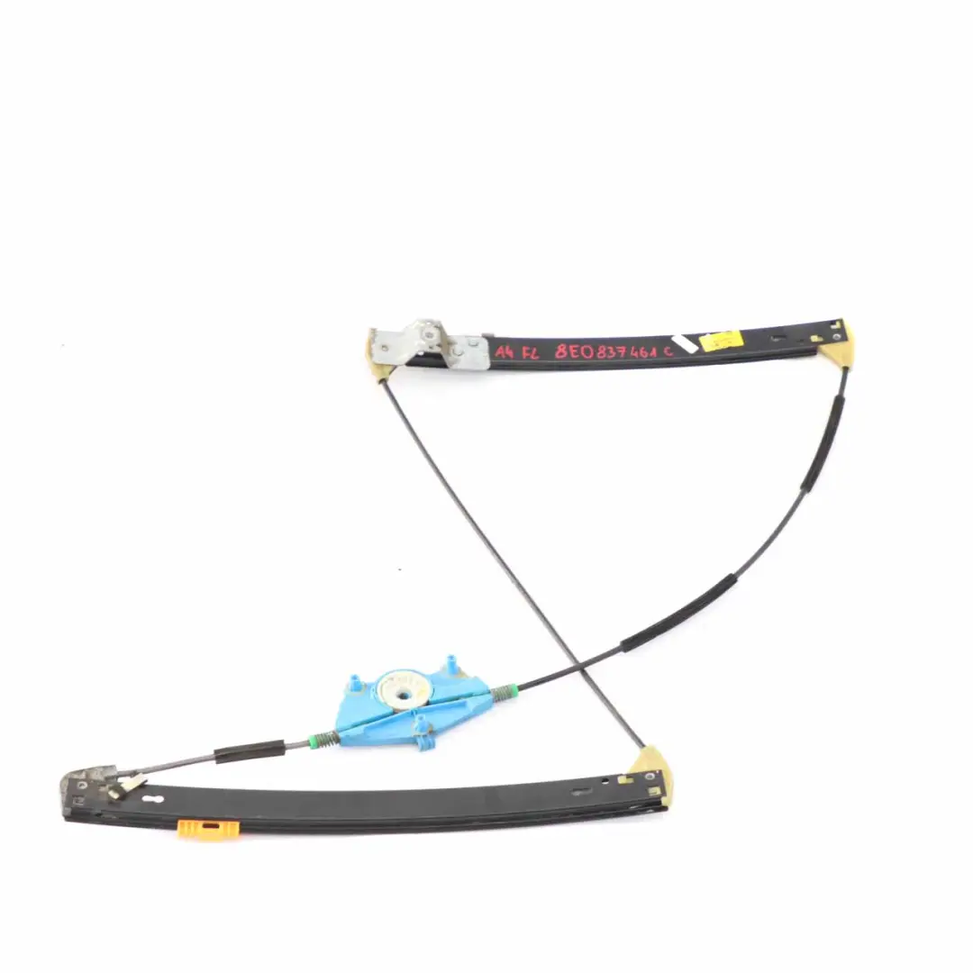 Window Lifter Front Left N/S Window Regulator Panel Audi A4 B7 - SKU 8E0837461C - Part number 8E0837461C