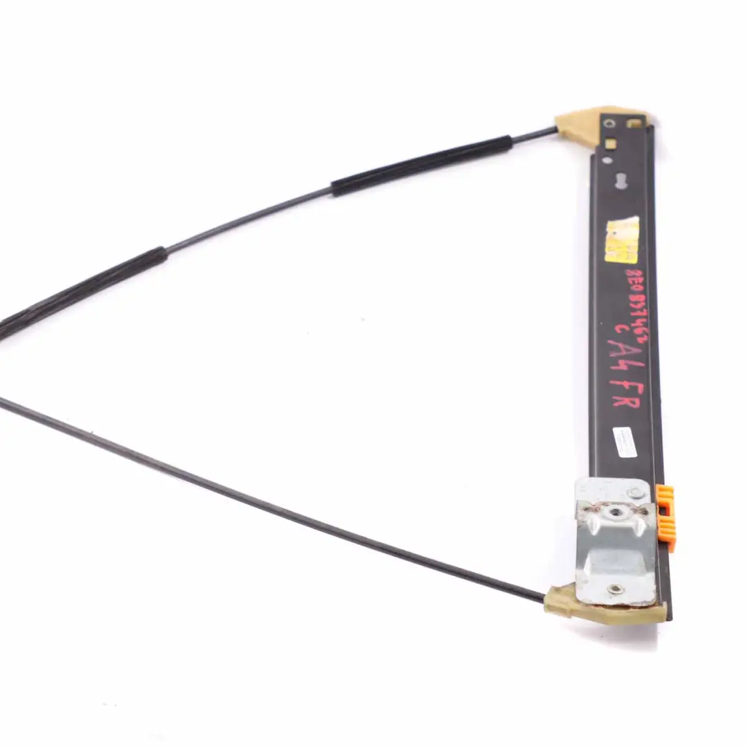 Window Lifter Front Door Right O/S Regulator Mechanism to Audi A4 B7 with Part number 8E0837462C Audi A4 B7 Window Lifter Front Door Right O/S Regulator Mechanism - SKU 8E0837462C - Part number 8E0837462C