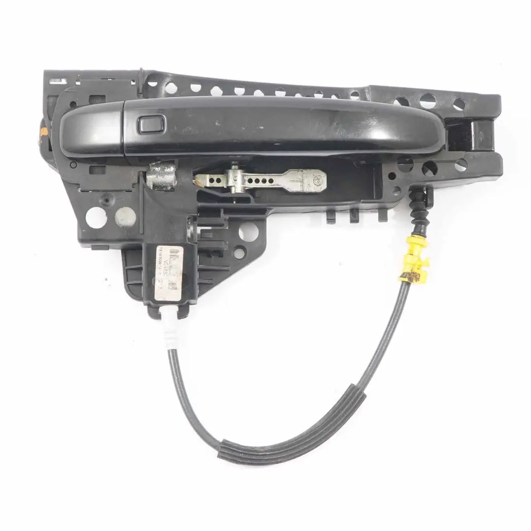 Maniglia presa porta posteriore destra esterno nero brillante LY9B per Audi A4 B8 con numero di parte 8E0839207 Audi A4 B8 Maniglia presa porta posteriore destra esterno nero brillante LY9B - SKU 8E0839207-BBL - Numero di parte 8E0839207